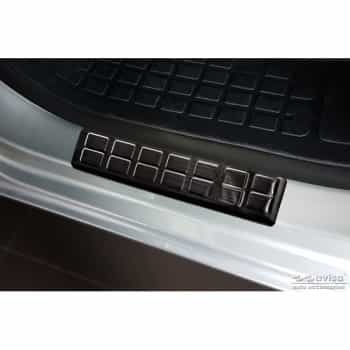 Seuils de portes Inox noirs adaptables pour Citroën Spacetourer & Jumpy / Peugeot Expert & Traveller / T