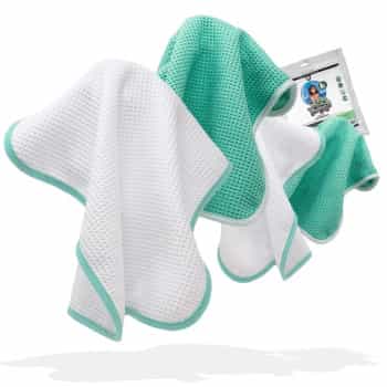 Nuke Guys Chiffon gaufré en microfibre transparent 35 x 35 cm 4 pièces