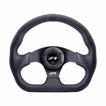 Volant Sport Universel Simoni Racing 'Need for Speed' - Cuir Eco Noir - Diamètre 330mm