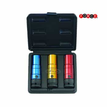 Force 4035 Jeu de capuchons d'écrou de roue 1/2 Torsion 3 pièces