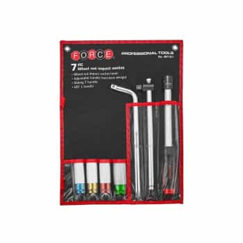 Jeu de clés à écrous de roue Force 7 pièces (sac)
