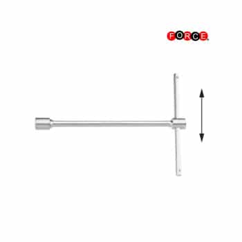 Clé à douille Allen à poignée en T réglable en force 17