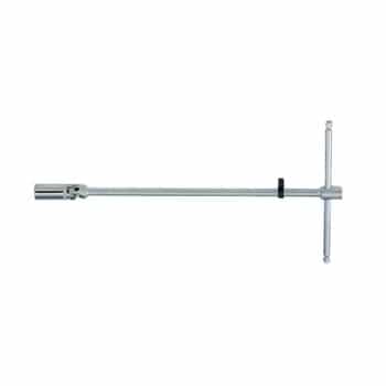 Clé à bougie Force 3/8" avec joint coudé 16 mm 300 mm L