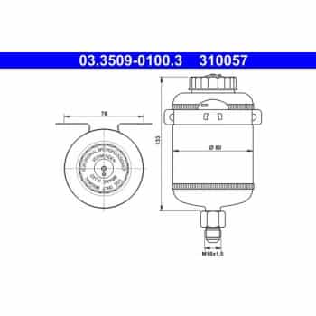 Réservoir de compensation, liquide de frein
