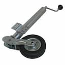 Roue jockey remorque et accessoires